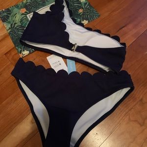 Cupshe one shoulder bikini set size S